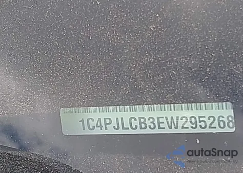 2014 Jeep Cherokee Altitude из США, поврежденный, VIN 1C4PJLCB3EW295268